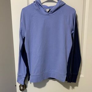 Two-Tone Blue Hoodie and capris